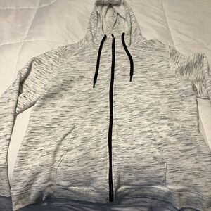 Tek Gear Women's Heather Gray Zip-Up Hoodie